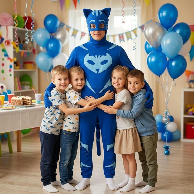 Catboy Eroii in Pijama